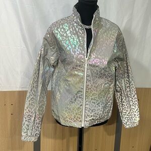 Angel Kiss Iridescent Bomber Jacket